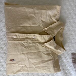 Ralph Lauren Soft Yellow Classic Fit Shirt